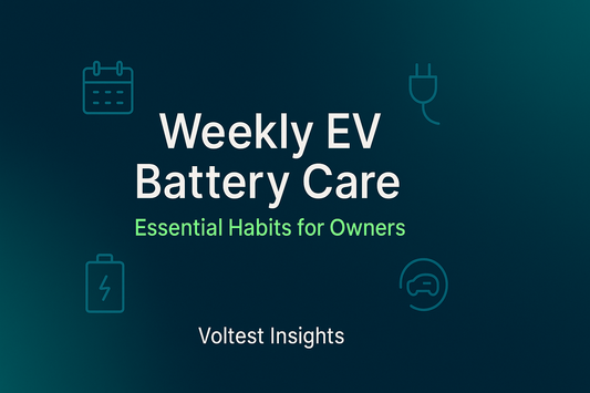 Weekly EV Battery Care: Essential Habits for Owners