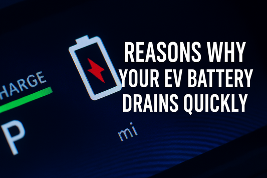 Reasons Why Your EV Battery Drains Quickly