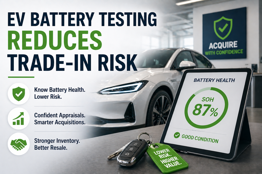 How EV Battery Testing Can Reduce Trade-In Risk for Dealers