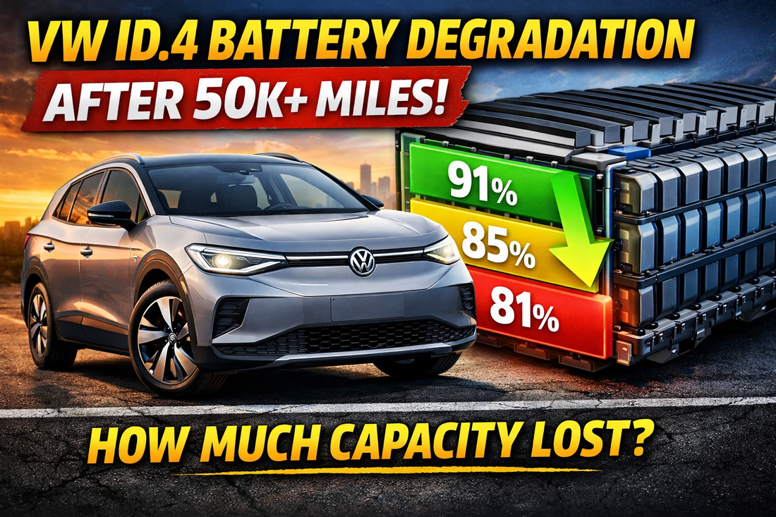 VW ID.4 Battery Degradation After 50,000+ Miles: Real-World Health Data Explained