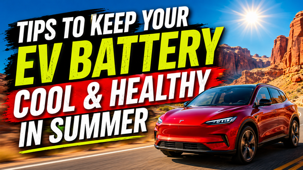 Tips to Keep Your EV Battery Cool and Healthy in Summer