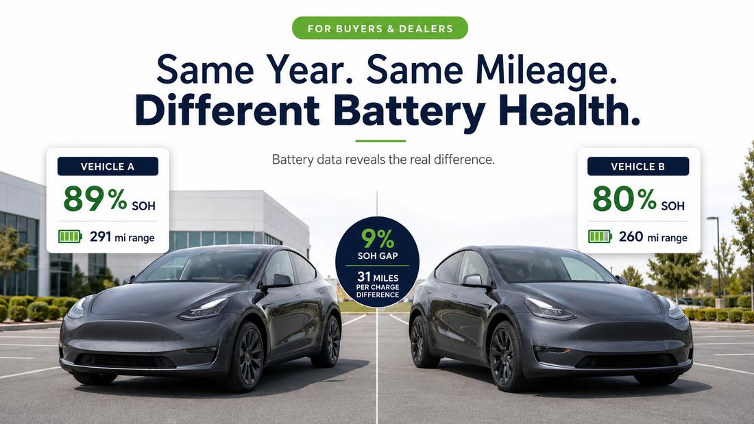 Same Tesla Model Y, Same Mileage, Very Different Battery Health
