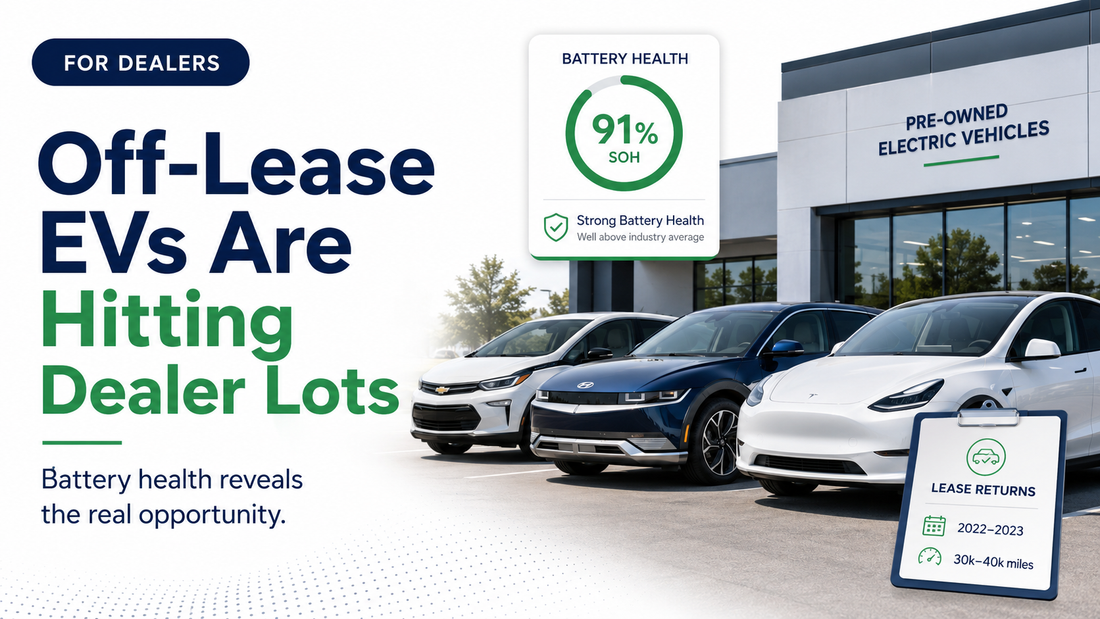 Off-Lease EVs in 2026: Why Battery Health Matters More Than Market Assumptions