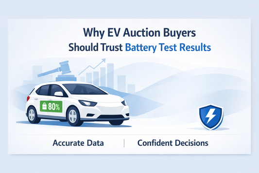 Why EV Auction Buyers Should Trust Battery Test Results