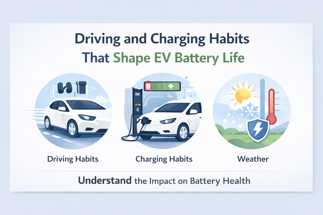 Driving and Charging Habits That Shape EV Battery Life