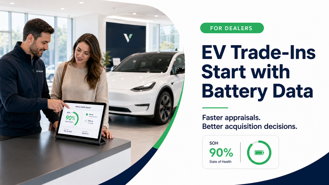 EV Trade-Ins Start with Battery Data at Dealerships