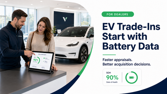 EV Trade-Ins Start with Battery Data at Dealerships