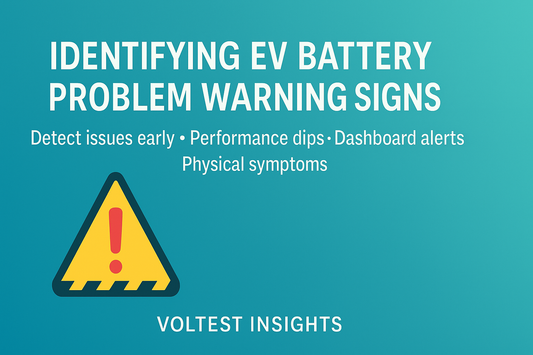 Identifying EV Battery Problem Warning Signs