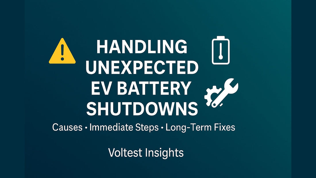 Handling Unexpected EV Battery Shutdowns
